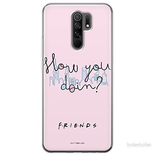 ERT GROUP mobiltelefonfodral för Xiaomi REDMI 9 originalt och officiellt licensierat Friends mönster 008 optimalt anpassad till formen på mobiltelefonen, fodral tillverkad av TPU plast 5903932268447