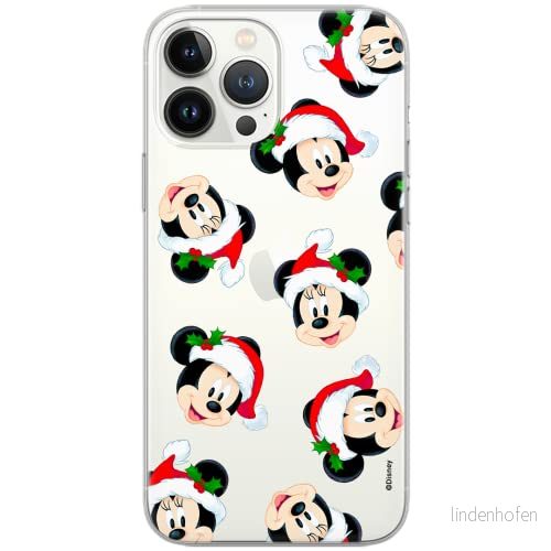 ERT GROUP mobiltelefonfodral för Apple Iphone 6 PLUS originalt och officiellt licensierat Disney mönster Mickey & Minnie 016 Vit anpassad till formen på mobiltelefonen, gedeeltelijk transparant 5903932067606