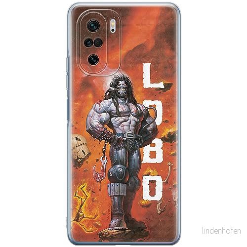 ERT GROUP mobiltelefonfodral för Xiaomi MI 11i/ REDMI K40/K40 PRO/POCO F3/ F3 PRO originalt och officiellt licensierat DC mönster Lobo 003, fodral tillverkad av TPU plast 5905511895198