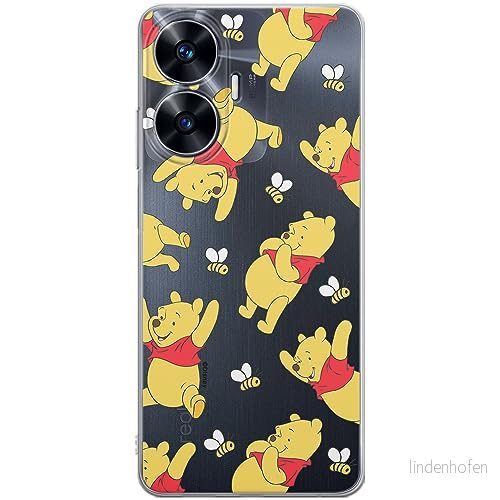 ERT GROUP mobiltelefonfodral för Realme C55 originalt och officiellt licensierat Disney mönster Winnie the Pooh & Friends 043 optimalt anpassad till formen på mobiltelefonen, gedeeltelijk transparant 5905795041830