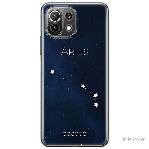 ERT GROUP mobiltelefonfodral för Xiaomi 11 LITE 4G/5G originalt och officiellt licensierat Babaco mönster Zodiac Constellation 001, fodral tillverkad av TPU plast 5903932704105