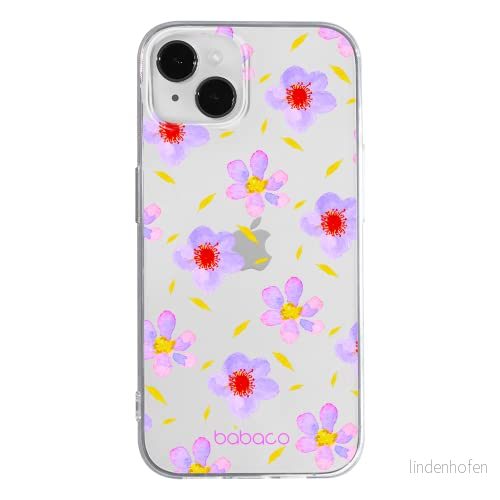 ERT GROUP mobiltelefonfodral för Apple Iphone 14 originalt och officiellt licensierat Babaco mönster Flowers 022 optimalt anpassad till formen på mobiltelefonen, gedeeltelijk transparant 5905131880864