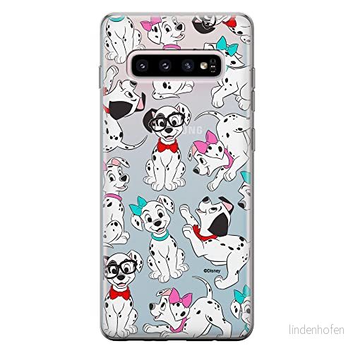 ERT GROUP mobiltelefonfodral för Samsung S10 PLUS originalt och officiellt licensierat Disney mönster Dalmatians 006 optimalt anpassad till formen på mobiltelefonen, gedeeltelijk transparant 5905131800756