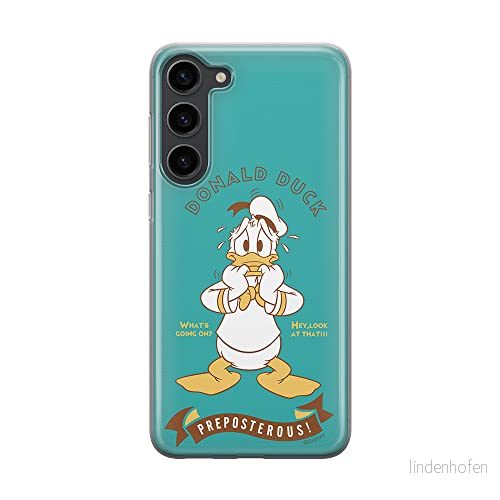 ERT GROUP mobiltelefonfodral för Samsung S23 originalt och officiellt licensierat Disney mönster Donald 004 optimalt anpassad till formen på mobiltelefonen, fodral tillverkad av TPU plast 5905511432379