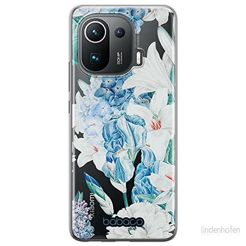 ERT GROUP mobiltelefonfodral för Xiaomi MI 11 PRO originalt och officiellt licensierat Babaco mönster Flowers 026 optimalt anpassad till formen på mobiltelefonen, gedeeltelijk transparant 5905131262936