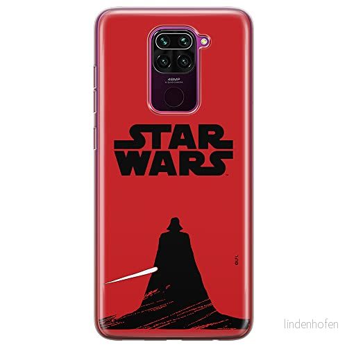 ERT GROUP mobiltelefonfodral för Xiaomi REDMI NOTE 9 originalt och officiellt licensierat Star Wars mönster Darth Vader 015 anpassad till formen på mobiltelefonen, fodral tillverkad av TPU plast 5903040333860