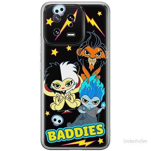 ERT GROUP mobiltelefonfodral för Xiaomi 13 originalt och officiellt licensierat Disney mönster Villains 004 optimalt anpassad till formen på mobiltelefonen, fodral tillverkad av TPU plast 5905511915049