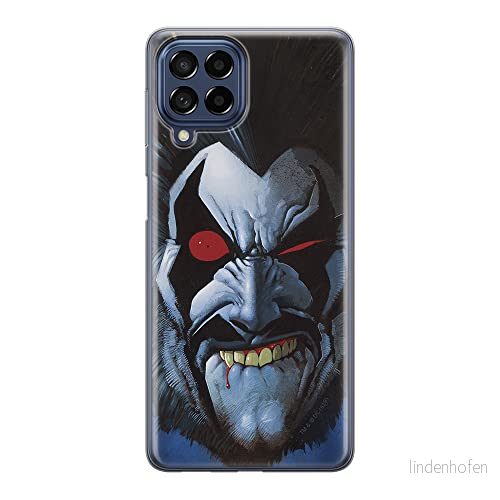 ERT GROUP mobiltelefonfodral för Samsung M33 5G originalt och officiellt licensierat DC mönster Lobo 001 optimalt anpassad till formen på mobiltelefonen, fodral tillverkad av TPU plast 5905511341947