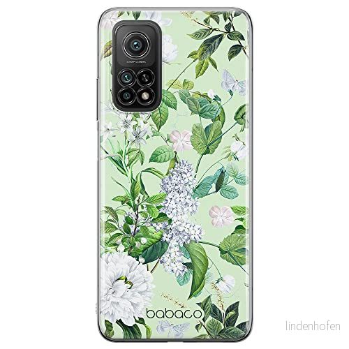 ERT GROUP mobiltelefonfodral för Xiaomi REDMI NOTE 9T originalt och officiellt licensierat Babaco mönster Flowers 038 optimalt anpassad till formen på mobiltelefonen, fodral tillverkad av TPU plast 5905131304858