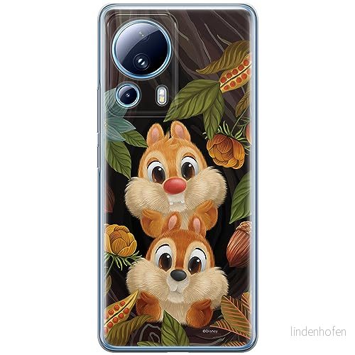 ERT GROUP mobiltelefonfodral för Xiaomi 13 LITE/CIVI 2 originalt och officiellt licensierat Disney mönster Chip & Dale 002 anpassad till formen på mobiltelefonen, fodral tillverkad av TPU plast 5905511930875