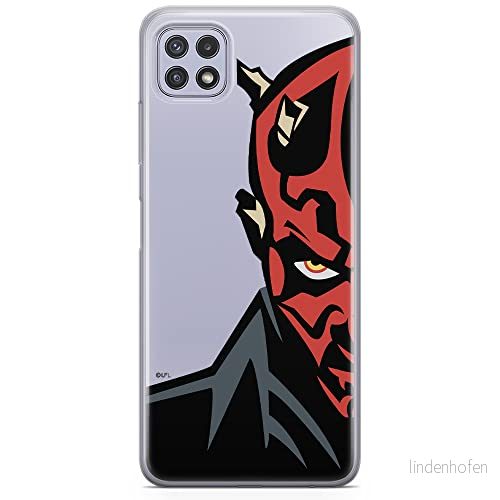 ERT GROUP mobiltelefonfodral för Samsung A22 5G originalt och officiellt licensierat Star Wars mönster Darth Maul 003 optimalt anpassad till formen på mobiltelefonen, gedeeltelijk transparant 5903932809091