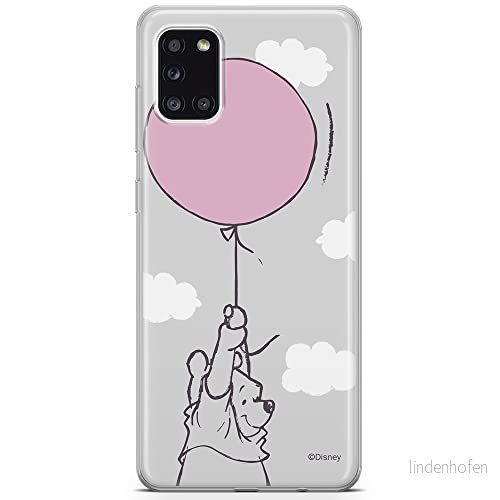 ERT GROUP mobiltelefonfodral för Samsung A31 originalt och officiellt licensierat Disney mönster Winnie the Pooh and friends 013 anpassad till formen på mobiltelefonen, fodral tillverkad av TPU plast 5903040212714