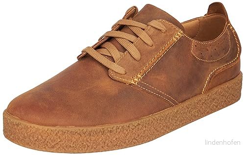 Clarks StreethillLace Mens Dark Tan Lea, 6 5063090443008