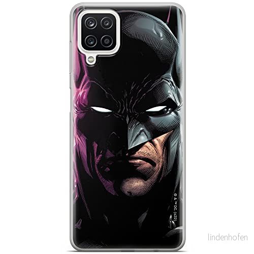 ERT GROUP mobiltelefonfodral för Samsung A12 / M12 F12 originalt och officiellt licensierat DC mönster Batman 070 optimalt anpassad till formen på mobiltelefonen, fodral tillverkad av TPU plast 5905131528377