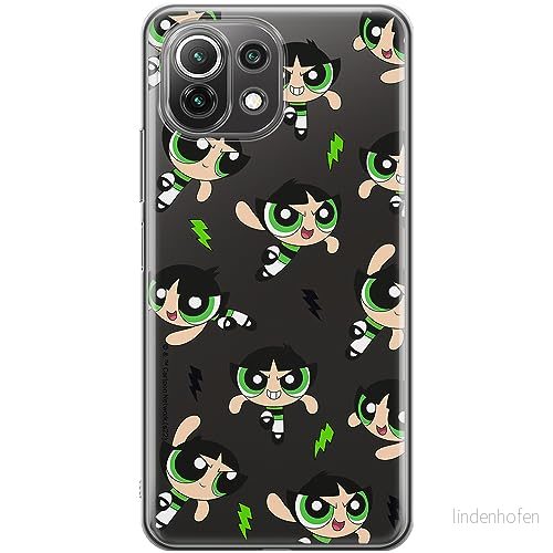 ERT GROUP mobiltelefonfodral för Xiaomi 11 LITE 4G / 5G originalt och officiellt licensierat The Powerpuff Girls mönster 009, gedeeltelijk transparant 5905511958954