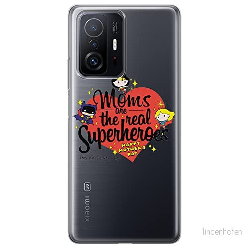 ERT GROUP mobiltelefonfodral för Xiaomi 11T 5G / PRO originalt och officiellt licensierat DC mönster Super Girls 005 optimalt anpassad till formen på mobiltelefonen, gedeeltelijk transparant 5904805555695