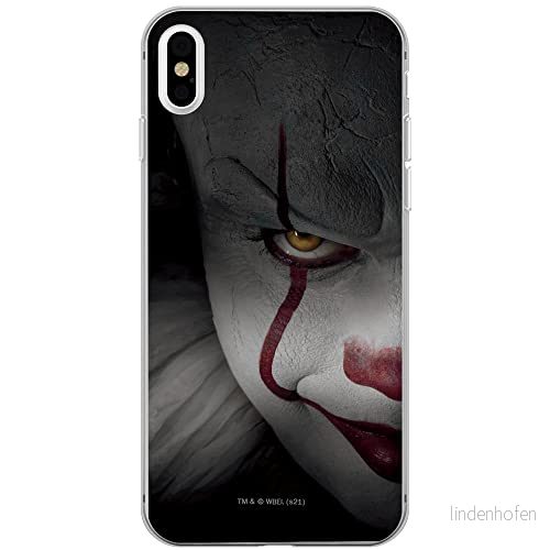 ERT GROUP mobiltelefonfodral för Iphone XS Max originalt och officiellt licensierat Horror mönster It 001 optimalt anpassad till formen på mobiltelefonen, fodral tillverkad av TPU plast 5905131945297