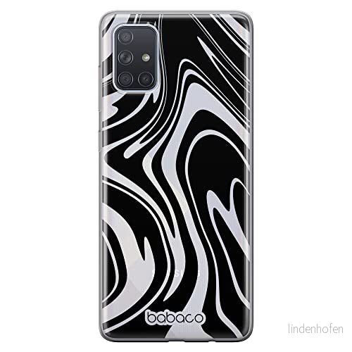 ERT GROUP mobiltelefonfodral för Samsung A71 5G originalt och officiellt licensierat Babaco mönster Doodle 001 Vit optimalt anpassad till formen på mobiltelefonen, gedeeltelijk transparant 5904805751851