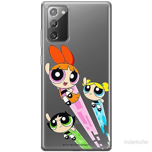 ERT GROUP mobiltelefonfodral för Samsung GALAXY NOTE 20 originalt och officiellt licensierat The Powerpuff Girls mönster 032, gedeeltelijk transparant 5905511977597