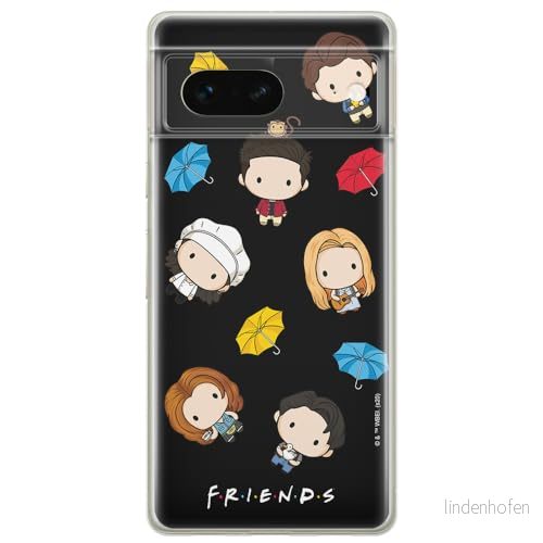 ERT GROUP mobiltelefonfodral för Google PIXEL 7 originalt och officiellt licensierat Friends mönster 013 optimalt anpassad till formen på mobiltelefonen, fodral tillverkad av TPU plast 5905795143107