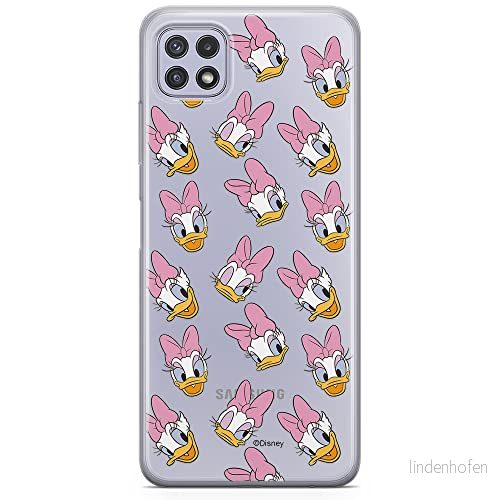 ERT GROUP mobiltelefonfodral för Samsung A22 5G originalt och officiellt licensierat Disney mönster Daisy 007 optimalt anpassad till formen på mobiltelefonen, gedeeltelijk transparant 5903932801781