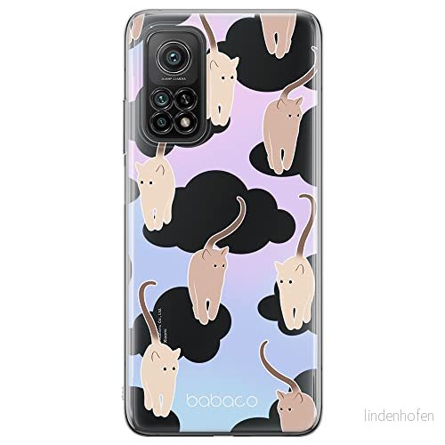 ERT GROUP mobiltelefonfodral för Huawei P30 Lite originalt och officiellt licensierat Babaco mönster Cats 015 Vit optimalt anpassad till formen på mobiltelefonen, gedeeltelijk transparant 5905131117038