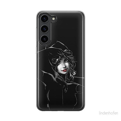 ERT GROUP mobiltelefonfodral för Samsung S23 PLUS originalt och officiellt licensierat DC mönster Catwoman 002 optimalt anpassad till formen på mobiltelefonen, fodral tillverkad av TPU plast 5905511440220