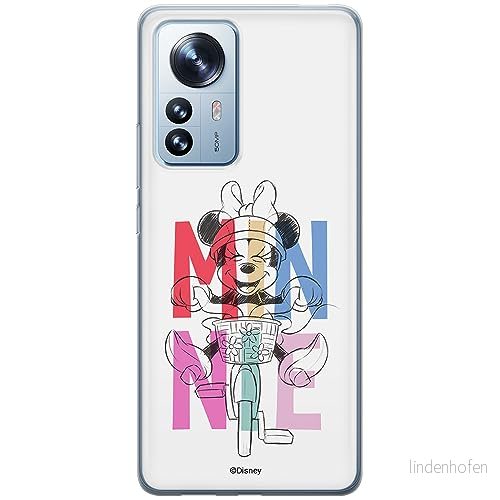 ERT GROUP mobiltelefonfodral för Xiaomi 12 PRO originalt och officiellt licensierat Disney mönster Minnie 068 optimalt anpassad till formen på mobiltelefonen, fodral tillverkad av TPU plast 5905511990961