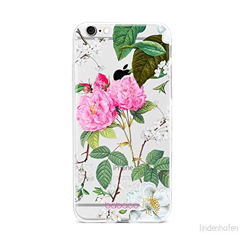 ERT GROUP mobiltelefonfodral för Iphone 6 PLUS originalt och officiellt licensierat Babaco mönster Flowers 037 optimalt anpassad till formen på mobiltelefonen, gedeeltelijk transparant 5905131298249