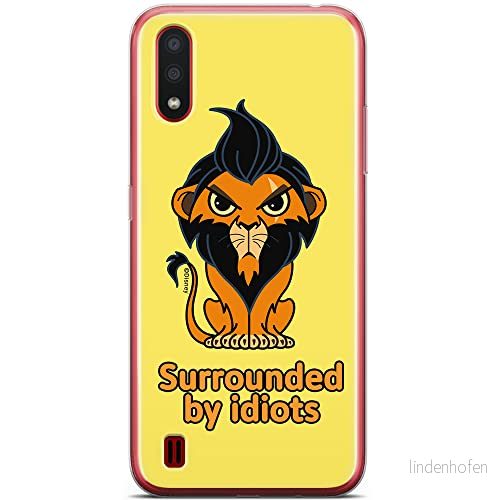 ERT GROUP mobiltelefonfodral för Samsung A01 originalt och officiellt licensierat Disney mönster Scar 001 optimalt anpassad till formen på mobiltelefonen, fodral tillverkad av TPU plast 5905131440570