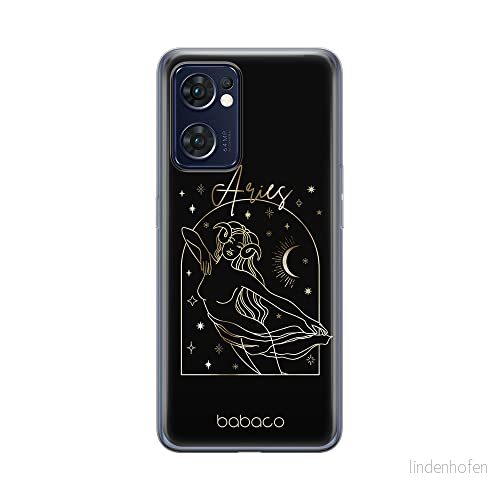 ERT GROUP mobiltelefonfodral för Oppo RENO 7 5G originalt och officiellt licensierat Babaco mönster Zodiac Woman 001 optimalt anpassad till formen på mobiltelefonen, fodral tillverkad av TPU plast 5905511309879