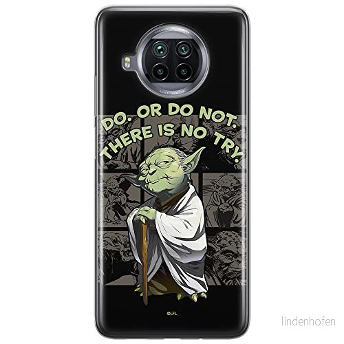 ERT GROUP mobiltelefonfodral för Xiaomi MI 10T LITE/REDMI NOTE 9 PRO 5G originalt och officiellt licensierat Star Wars mönster Yoda 007, fodral tillverkad av TPU plast 5903537158679