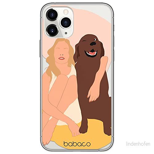 ERT GROUP mobiltelefonfodral för Iphone 11 PRO MAX originalt och officiellt licensierat Babaco mönster Dogs 007 optimalt anpassad till formen på mobiltelefonen, gedeeltelijk transparant 5905131033284