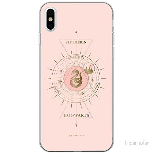 ERT GROUP mobiltelefonfodral för Apple Iphone XS Max originalt och officiellt licensierat Harry Potter mönster 009 Vit optimalt anpassad till formen på mobiltelefonen, fodral tillverkad av TPU plast 5903932110821