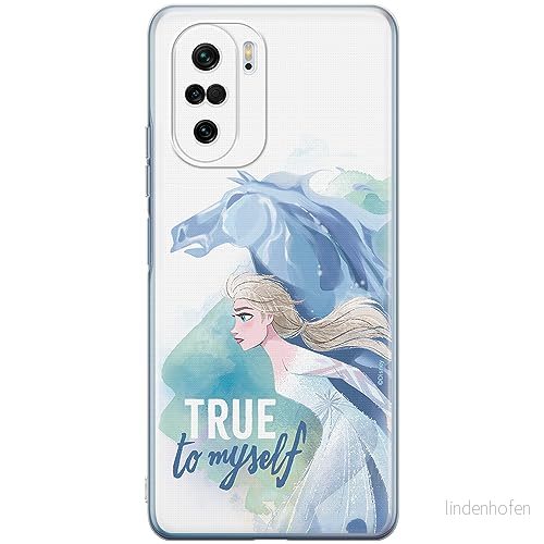 ERT GROUP mobiltelefonfodral för Xiaomi MI 11i/ REDMI K40/K40 PRO/POCO F3/ F3 PRO originalt och officiellt licensierat Disney mönster Elsa 012, fodral tillverkad av TPU plast 5905511891428