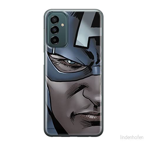 ERT GROUP mobiltelefonfodral för Samsung M13 4G/M23 5G/F23 originalt och officiellt licensierat Marvel mönster Captain America 020, fodral tillverkad av TPU plast 5905511377922