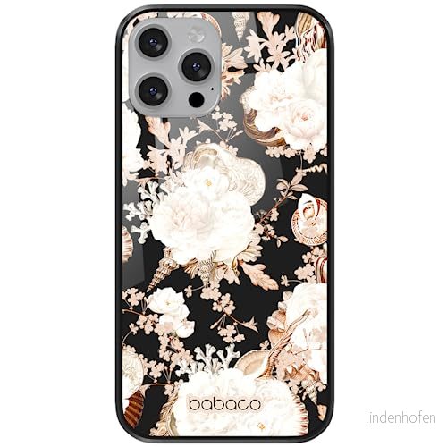 ERT GROUP mobiltelefonfodral för Apple Iphone 13 MINI originalt och officiellt licensierat Babaco mönster Flowers 044 tillverkad av härdat glas, skyddsfodral 5905131323682