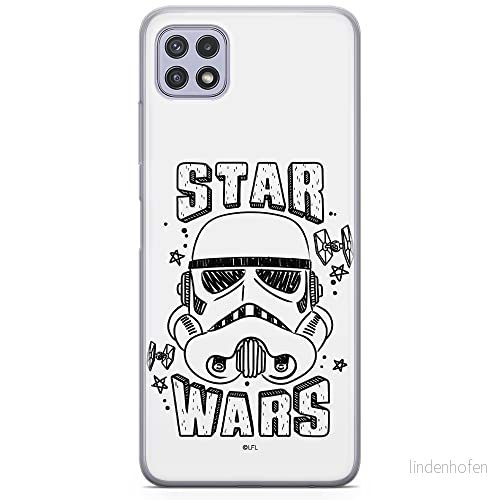 ERT GROUP mobiltelefonfodral för Samsung A22 5G originalt och officiellt licensierat Star Wars mönster Stormtrooper 013 optimalt anpassad till formen på mobiltelefonen, fodral tillverkad av TPU plast 5903932809770