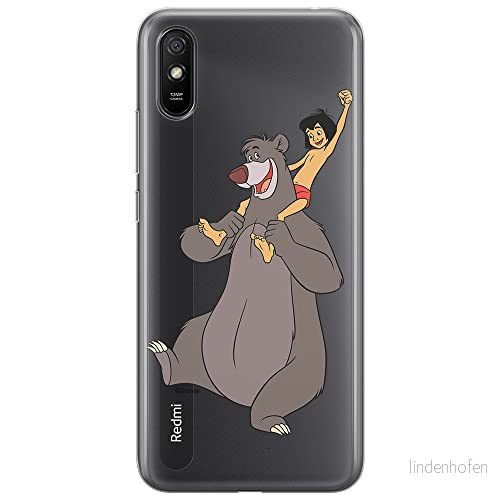 ERT GROUP mobiltelefonfodral för Xiaomi REDMI 9A originalt och officiellt licensierat Disney mönster Jungle Book 002 optimalt anpassad till formen på mobiltelefonen, gedeeltelijk transparant 5905131199263