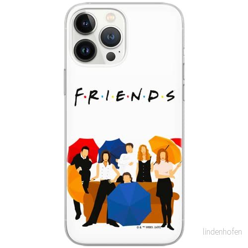ERT GROUP mobiltelefonfodral för Huawei P30 Lite originalt och officiellt licensierat Friends mönster 001 Vit optimalt anpassad till formen på mobiltelefonen, fodral tillverkad av TPU plast 5903932256444