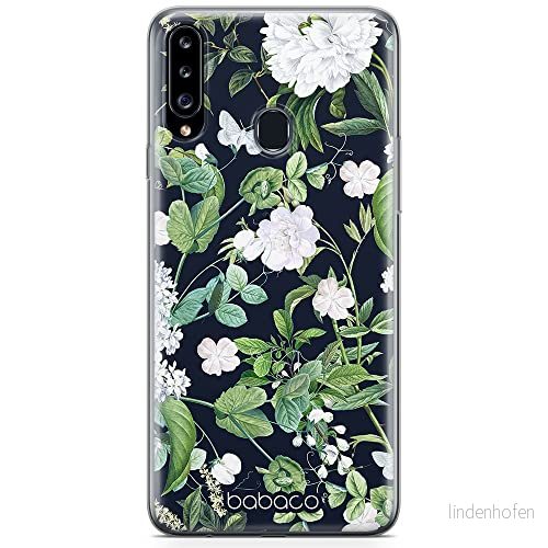 ERT GROUP mobiltelefonfodral för Samsung A20S originalt och officiellt licensierat Babaco mönster Flowers 034 optimalt anpassad till formen på mobiltelefonen, fodral tillverkad av TPU plast 5905131289889