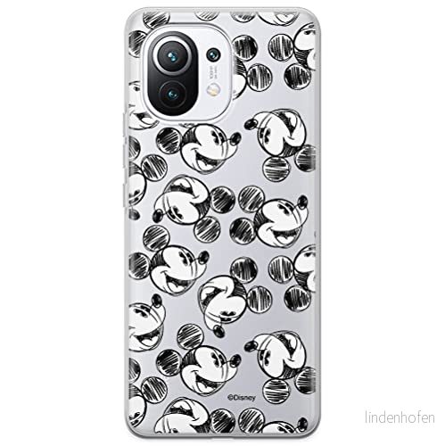 ERT GROUP mobiltelefonfodral för Xiaomi 11 originalt och officiellt licensierat Disney mönster Mickey 025 optimalt anpassad till formen på mobiltelefonen, gedeeltelijk transparant 5903537096582