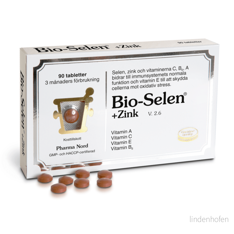 Pharma Nord Bio Selen+Zink 90 tabletter 5709976018303