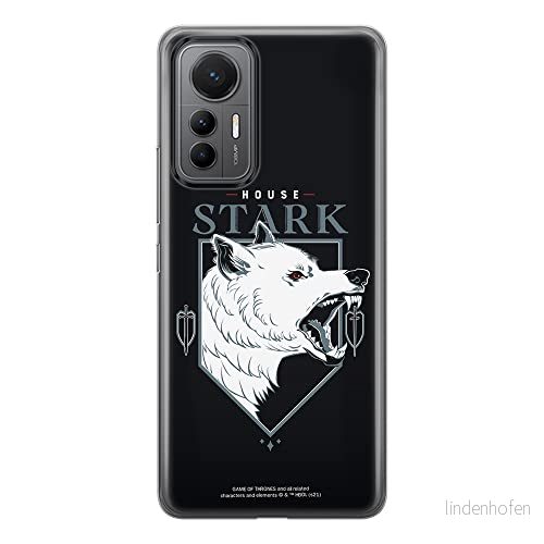ERT GROUP mobiltelefonfodral för Xiaomi 12 LITE originalt och officiellt licensierat Game of Thrones mönster 007 optimalt anpassad till formen på mobiltelefonen, fodral tillverkad av TPU plast 5905511507251