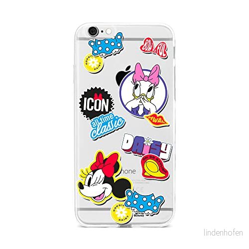 ERT GROUP mobiltelefonfodral för Iphone 6 PLUS originalt och officiellt licensierat Disney mönster Minnie 067 optimalt anpassad till formen på mobiltelefonen, gedeeltelijk transparant 5905131810502
