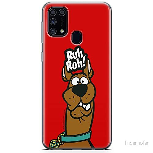 ERT GROUP mobiltelefonfodral för Samsung M31 originalt och officiellt licensierat Scooby Doo mönster 007 optimalt anpassad till formen på mobiltelefonen, fodral tillverkad av TPU plast 5904805482359
