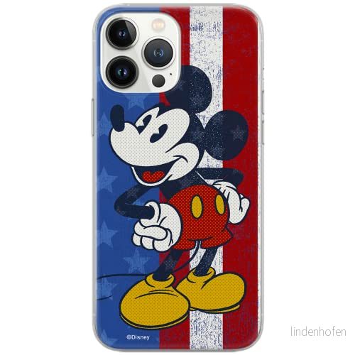 ERT GROUP mobiltelefonfodral för Huawei P30 originalt och officiellt licensierat Disney mönster Mickey 021 Vit optimalt anpassad till formen på mobiltelefonen, fodral tillverkad av TPU plast 5903040610770