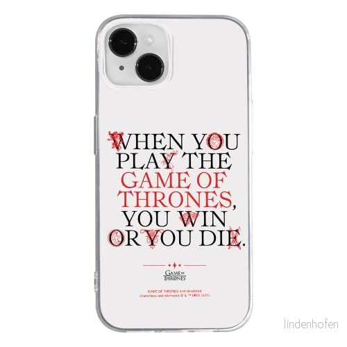 ERT GROUP mobiltelefonfodral för Apple Iphone 14 PLUS originalt och officiellt licensierat Game of Thrones mönster 009, fodral tillverkad av TPU plast 5905131897572