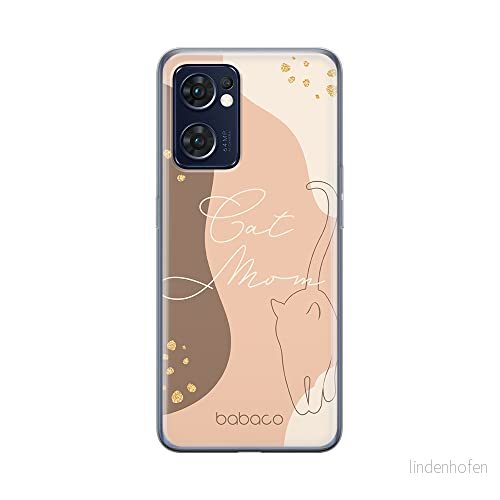 ERT GROUP mobiltelefonfodral för Oppo RENO 7 5G originalt och officiellt licensierat Babaco mönster Cats 006 optimalt anpassad till formen på mobiltelefonen, fodral tillverkad av TPU plast 5905511314804