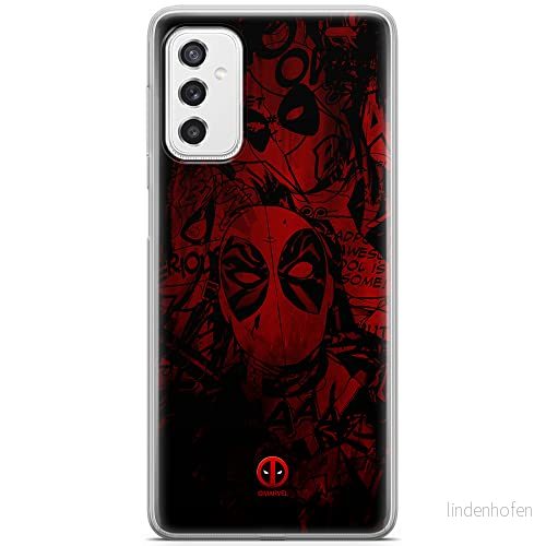 ERT GROUP mobiltelefonfodral för Samsung M52 5G originalt och officiellt licensierat Marvel mönster Deadpool 001 optimalt anpassad till formen på mobiltelefonen, fodral tillverkad av TPU plast 5904805487811
